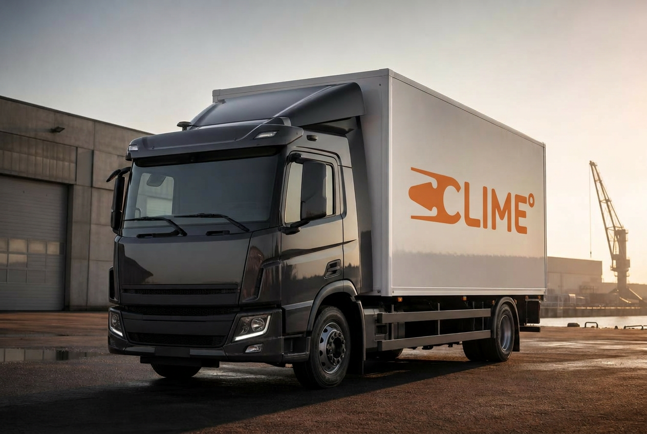 CLIME body on a commercial vehicle